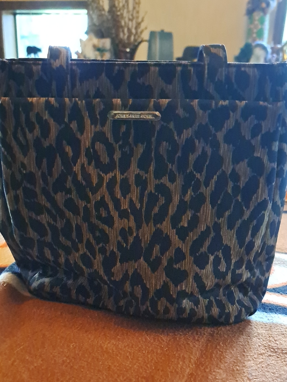 Jones NY Leopard Print Purse